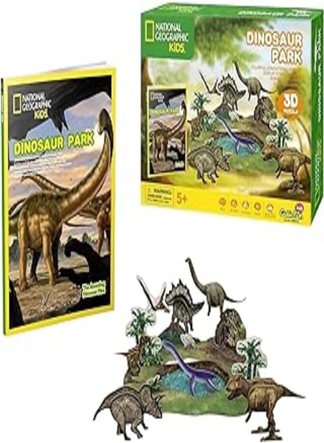 CubicFun Cubicfun nat geo kids dinosaur park (bms209735) 
