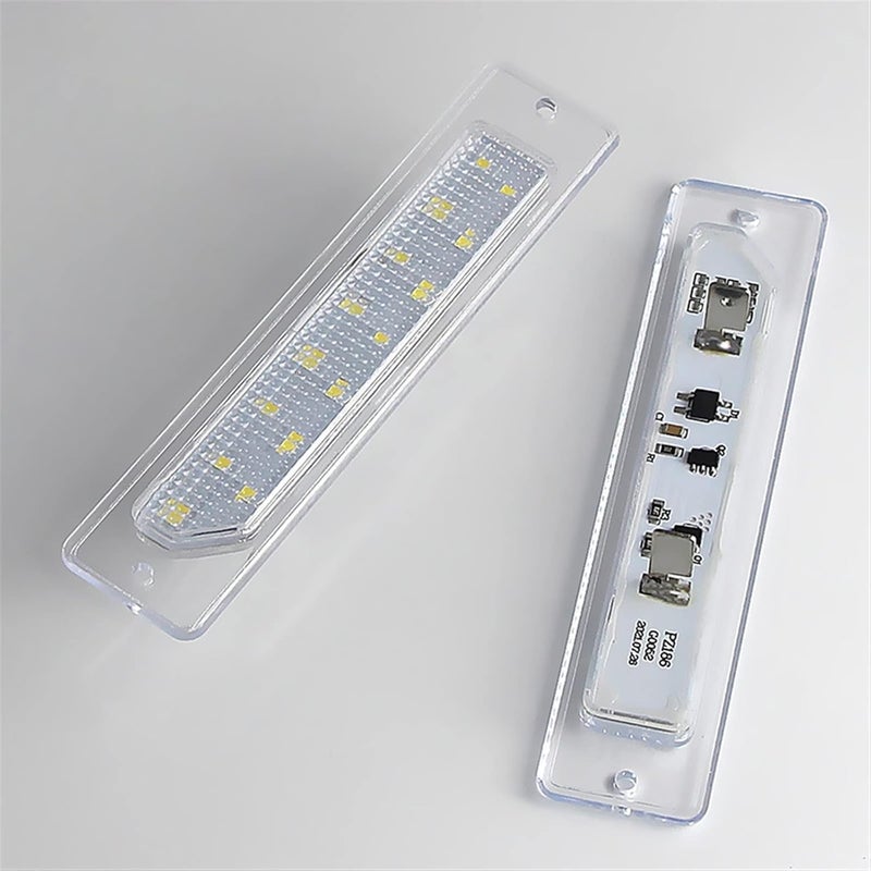 QASULER 2X Canbus 12V SMD White License Plate Lights - Image 1