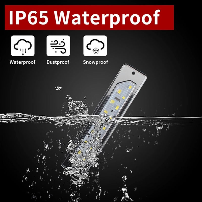 QASULER 2X Canbus 12V SMD White License Plate Lights - Image 3