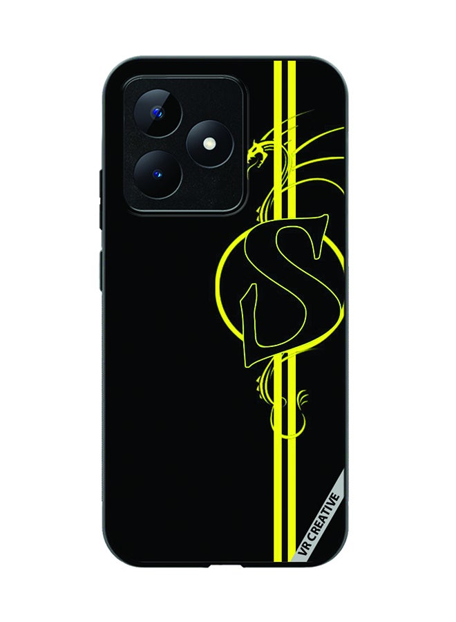 VR CREATIVE Protective Case Cover For Realme C53 Letter S Design Multicolour - Image 1