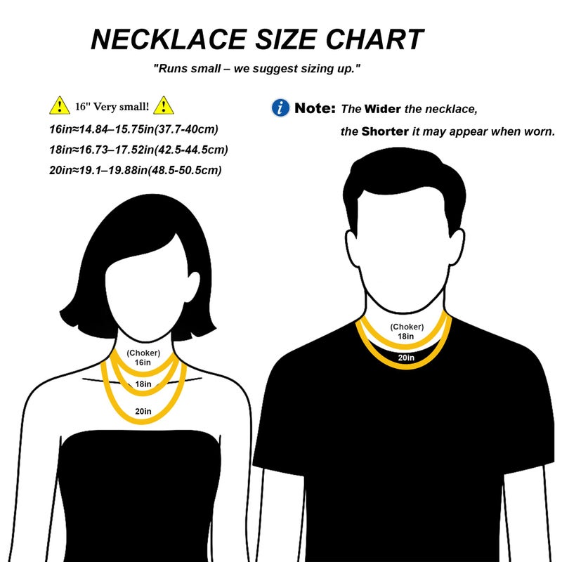 NOKMIT Chunky Cuban Link Curb Chain Necklace for Women Men Dainty 18K Gold Silver Tone Choker Thick Trendy Statement Diamond Cut Punk Hip Hop Cuban Chain Jewelry Gifts Unisex (Gold, 13mm, 18in) - Image 3