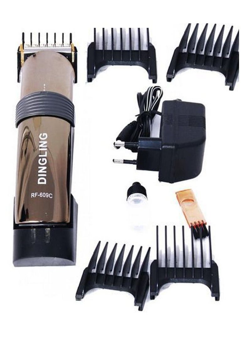 DINGLING Electro Plating Hair Trimmer Kit Gold/Black - Image 4