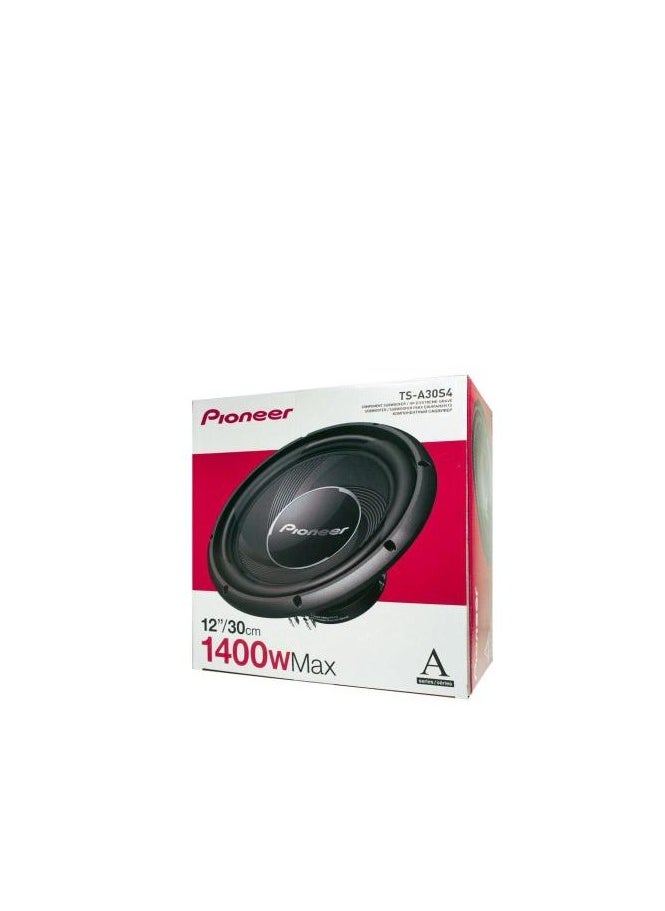 Pioneer - TS-A30S4 12inch - 1400 W Max Power, Single 4-ohm Voice Coil, IMPP™ cone, Single 4om  Voice Coil - Component Subwoofer - Image 1