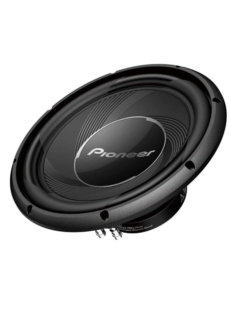 Pioneer - TS-A30S4 12inch - 1400 W Max Power, Single 4-ohm Voice Coil, IMPP™ cone, Single 4om  Voice Coil - Component Subwoofer - Image 1