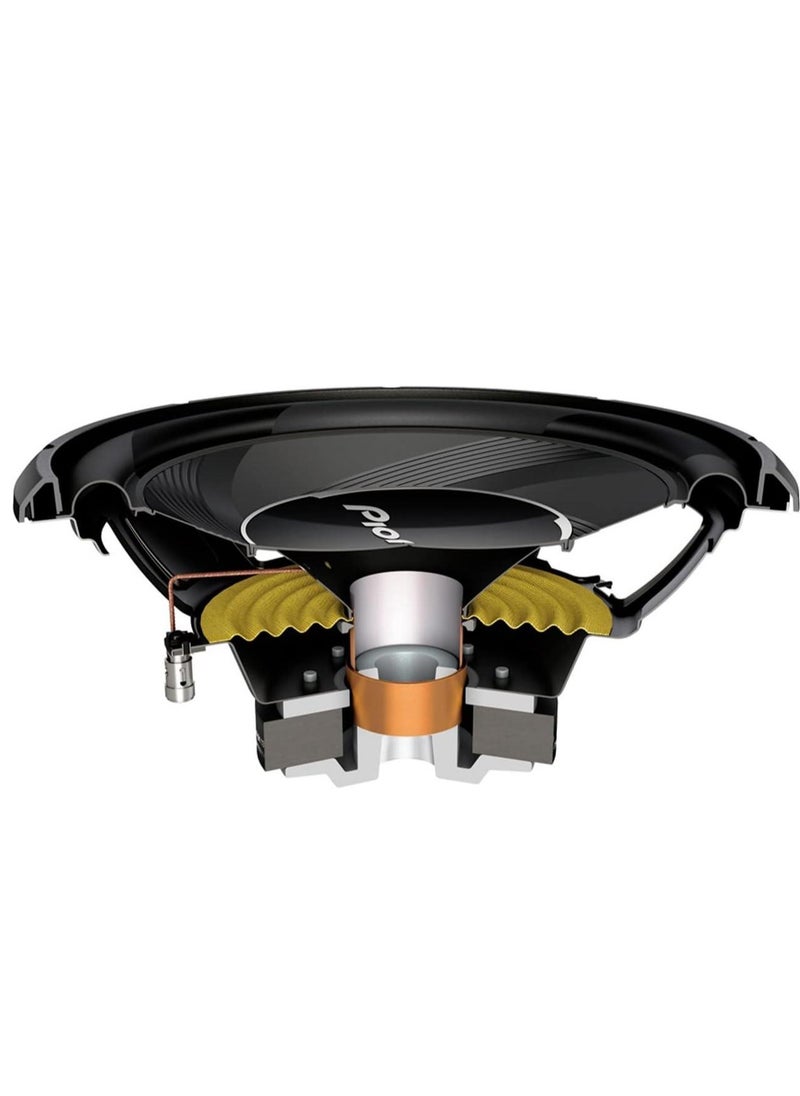 Pioneer - TS-A30S4 12inch - 1400 W Max Power, Single 4-ohm Voice Coil, IMPP™ cone, Single 4om  Voice Coil - Component Subwoofer - Image 1