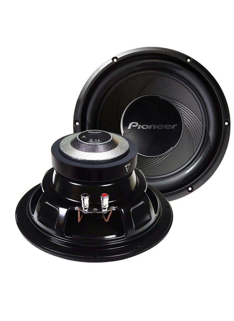 Pioneer - TS-A30S4 12inch - 1400 W Max Power, Single 4-ohm Voice Coil, IMPP™ cone, Single 4om  Voice Coil - Component Subwoofer - Image 1