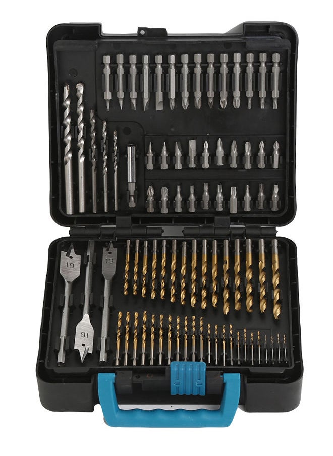 VTOOLS - 204 Piece Drill Bit Set With HSS Bits and Storage Case VT2127 - Image 1
