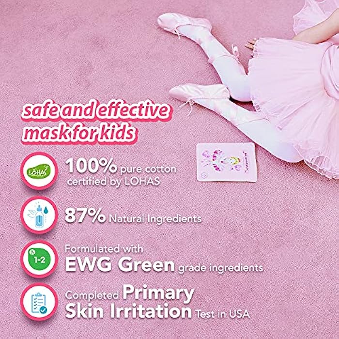 peach and قناع وجه الخوخ والأطفال، مجموعة يوم سبا للفتيات، العناية بالبشرة الكورية للأطفال، هدايا عيد الميلاد، هدايا عيد الميلاد للمراهقين، حفلة النوم، هدايا صغيرة، عبوة من 5 - Image 3