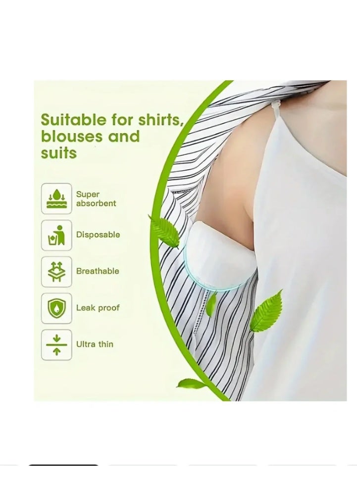 50 PCS Underarm Sweat Pads -PREMIUM QUALITY Fight Hyperhidrosis for Men and Women Comfortable, Non Visible, Extra Adhesive, Disposable Dress Guards/Shields, Non Sweat Armpit Protection - Image 5