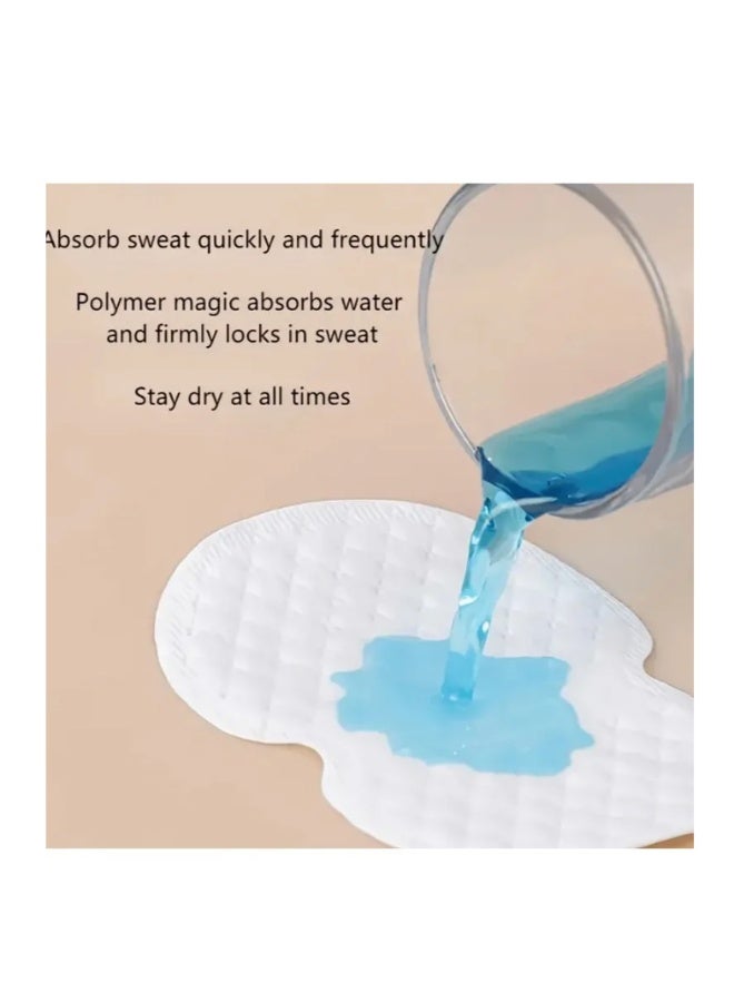 50 PCS Underarm Sweat Pads -PREMIUM QUALITY Fight Hyperhidrosis for Men and Women Comfortable, Non Visible, Extra Adhesive, Disposable Dress Guards/Shields, Non Sweat Armpit Protection - Image 3