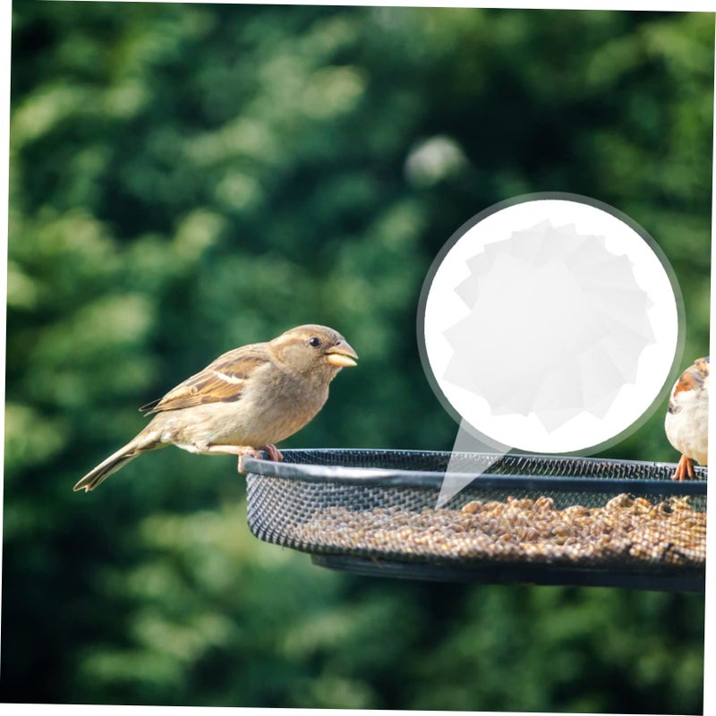 Toyvian 100 Pcs Absorbent Bird Cage Bottom Tray Paper Urine Mats - Image 4