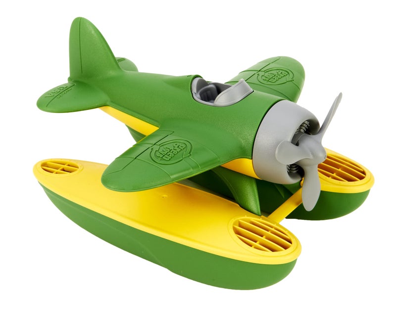 Green Toys Seaplane - Green - CB2 - Image 1