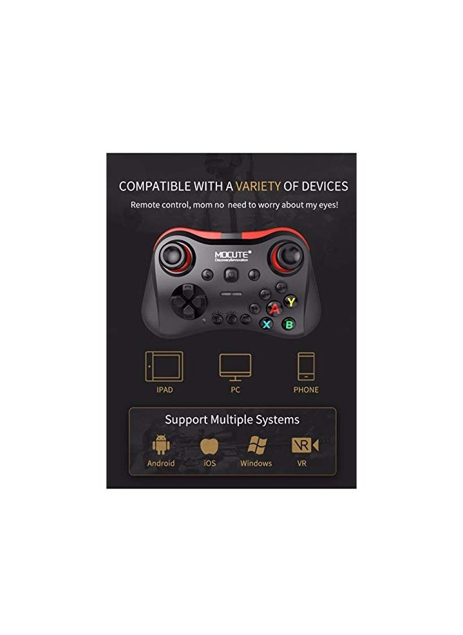 MOCUTE Bluetooth Gamepad Android Wireless Joystick PUBG Controller Joystick compatible with iOS Android Laptop Game Controller  - Image 3