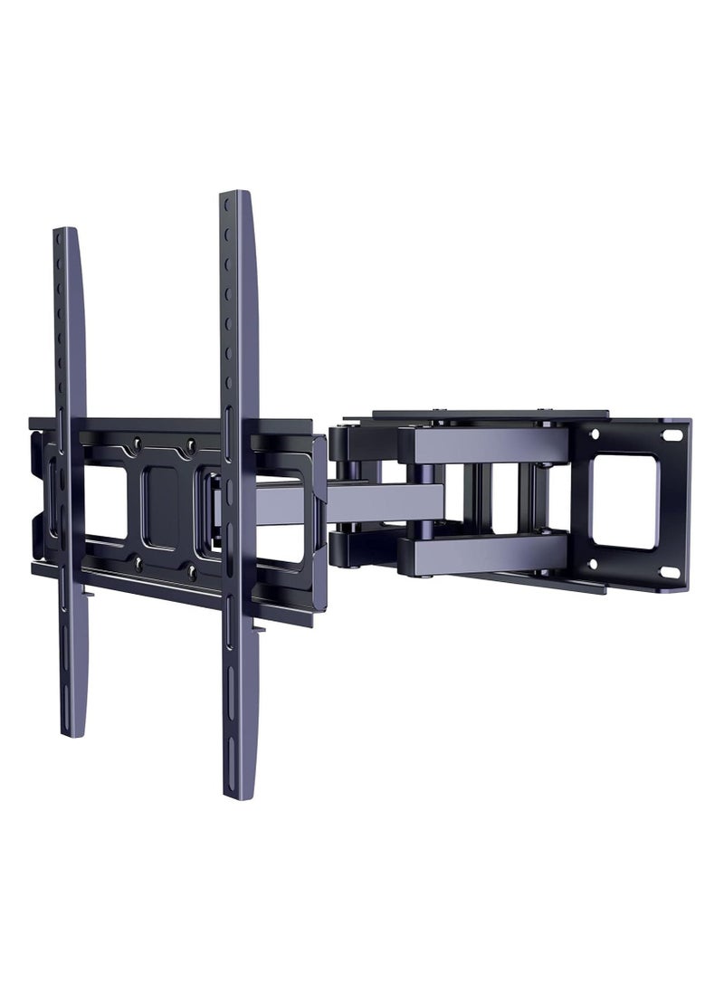 JAJEEK Full Motion Wall Mount TV Bracket for 26-55 Inch LED, LCD, OLED TVs – Dual Articulating Swivel Arms, Tilts & Swivels, Max VESA 400x400mm, Holds up to 99lbs, Adjustable Viewing Angles - Image 1