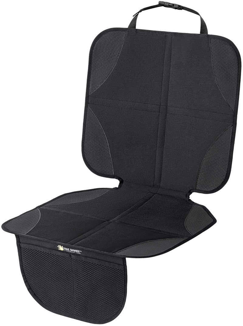 TIKE SMART Premium Car Seat Protector (Black, High Back) - Image 1
