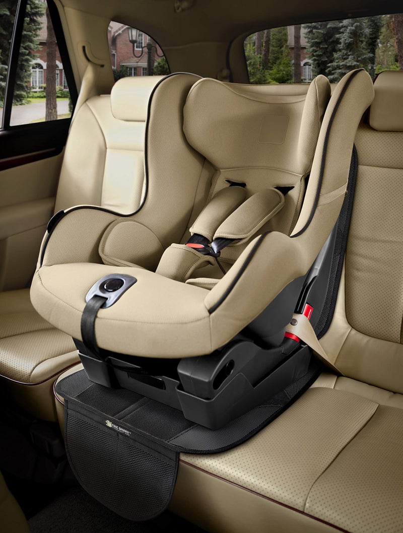 TIKE SMART Premium Car Seat Protector (Black, High Back) - Image 4