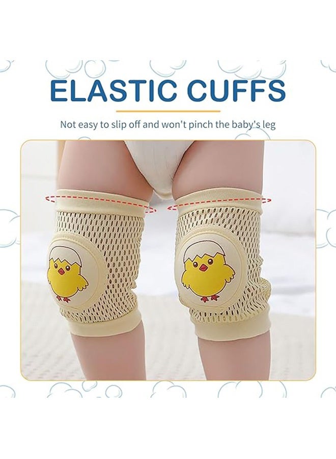 MXN 8 PCS Baby Knee Pads, Soft Knee Protectors, Non-Slip Infant Knee Pads for Hardwood Floors - Image 4