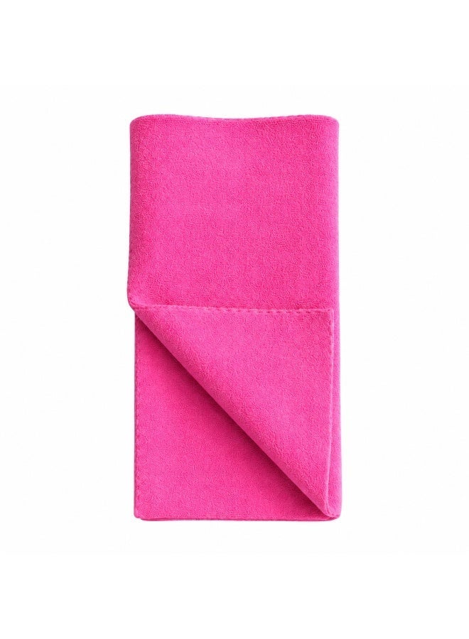 Car Drying Microfiber Towel 60x30 cm – Ultra Thick Absorbent, Scratch-Free & Lint-Free Auto Detailing Cloth for Car Wash, Pink - Image 1