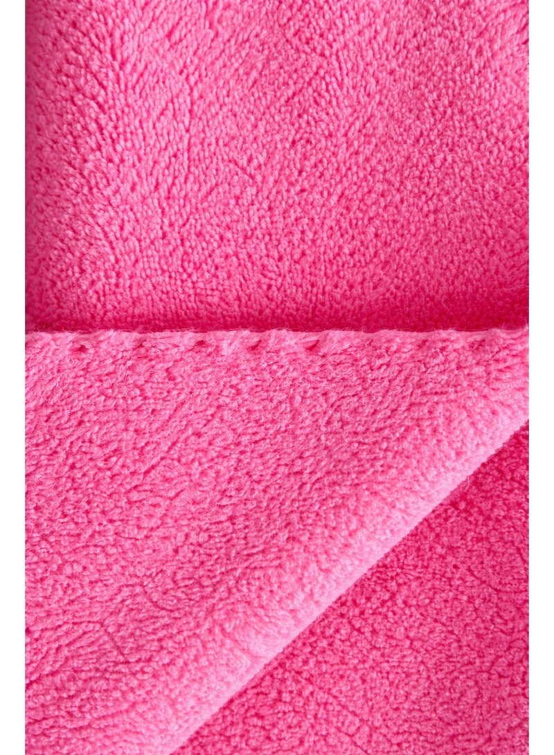 Car Drying Microfiber Towel 60x30 cm – Ultra Thick Absorbent, Scratch-Free & Lint-Free Auto Detailing Cloth for Car Wash, Pink - Image 2