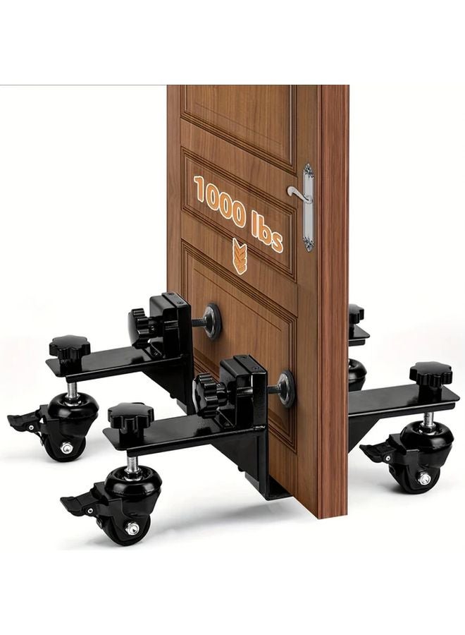 Single Pack Heavy Duty Cart For Moving Door Panels With Sliding Rollers - Image 4