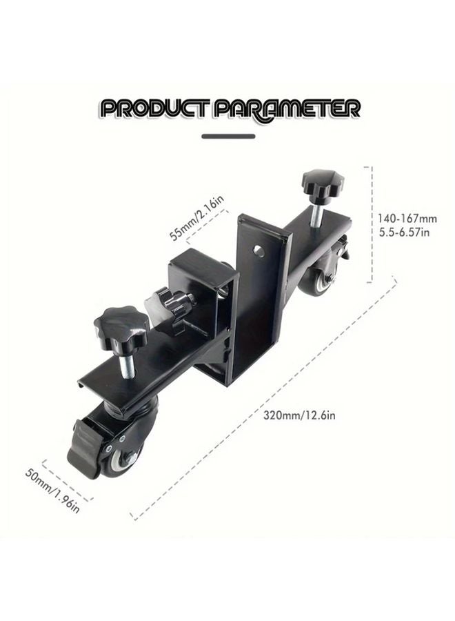 Single Pack Heavy Duty Cart For Moving Door Panels With Sliding Rollers - Image 3