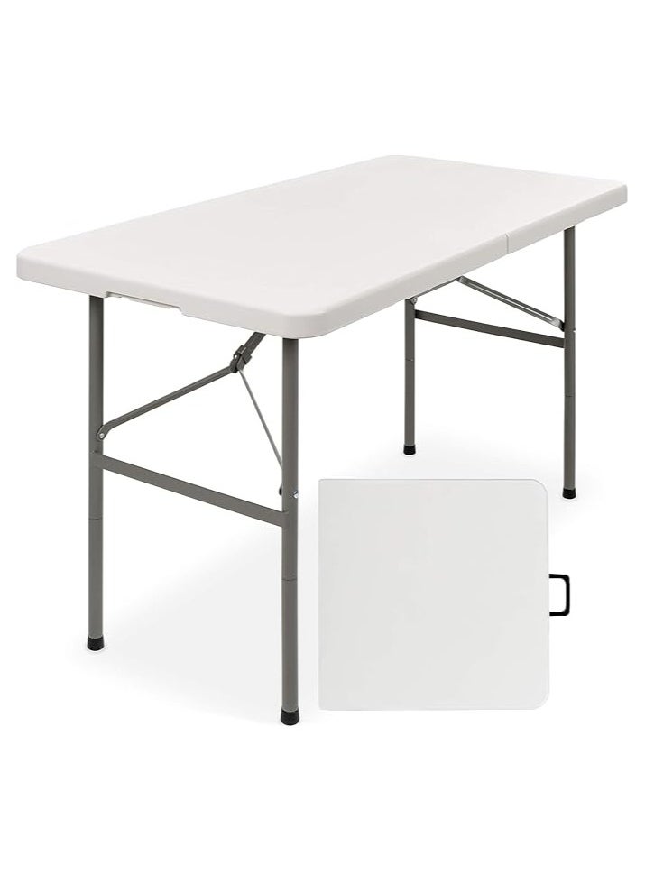 PRIMO PLUS Folding Table Portable Plastic Indoor Outdoor Picnic Party Dining Camp Tables  - Image 1