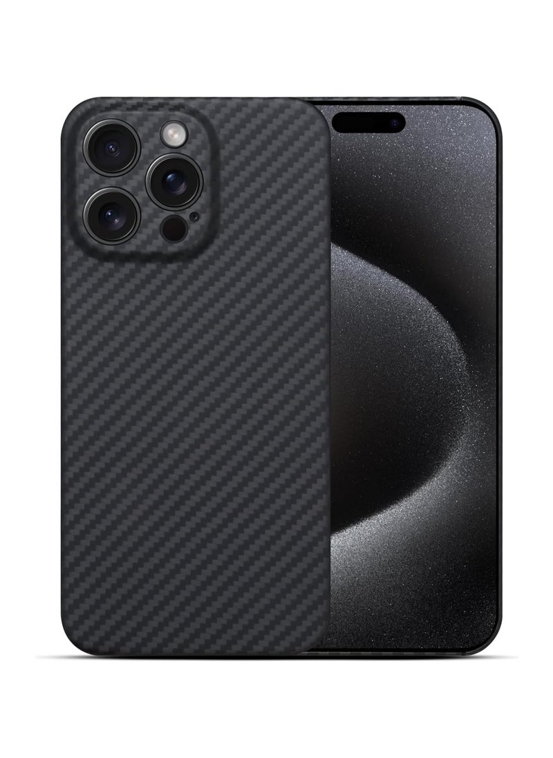 SNW - Ultra Thin and Lightweight Aramid Carbon Fiber Case for Apple iphone (Black) - Image 1