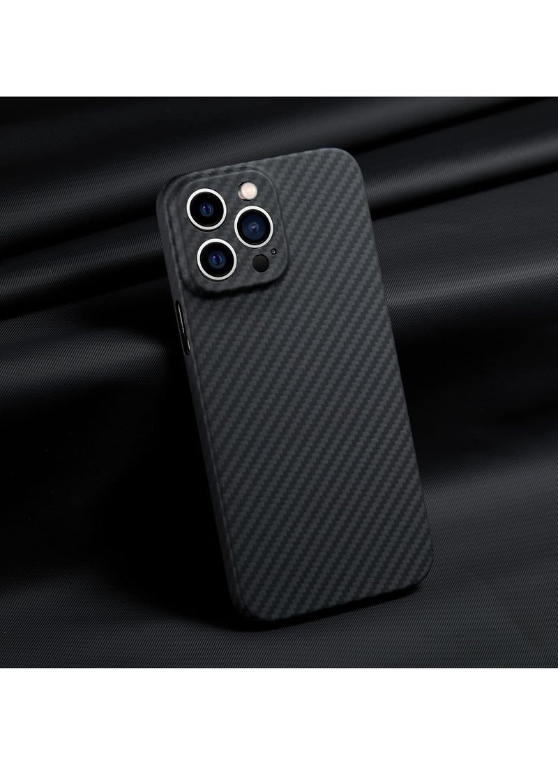 SNW - Ultra Thin and Lightweight Aramid Carbon Fiber Case for Apple iphone (Black) - Image 1