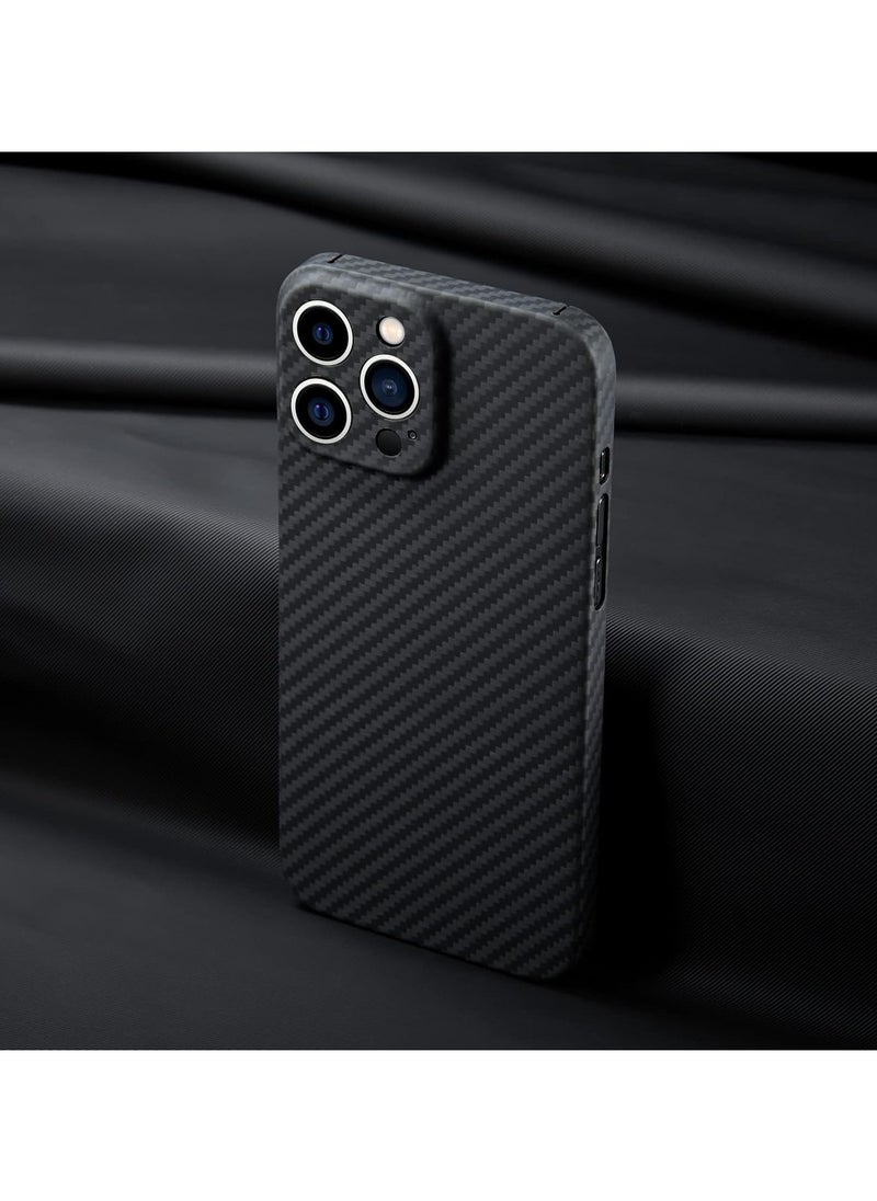 SNW - Ultra Thin and Lightweight Aramid Carbon Fiber Case for Apple iphone (Black) - Image 1