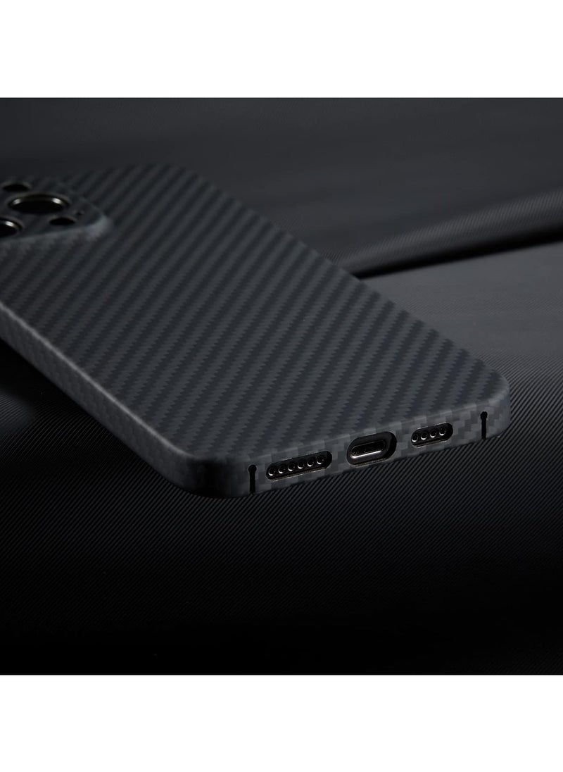 SNW - Ultra Thin and Lightweight Aramid Carbon Fiber Case for Apple iphone (Black) - Image 1
