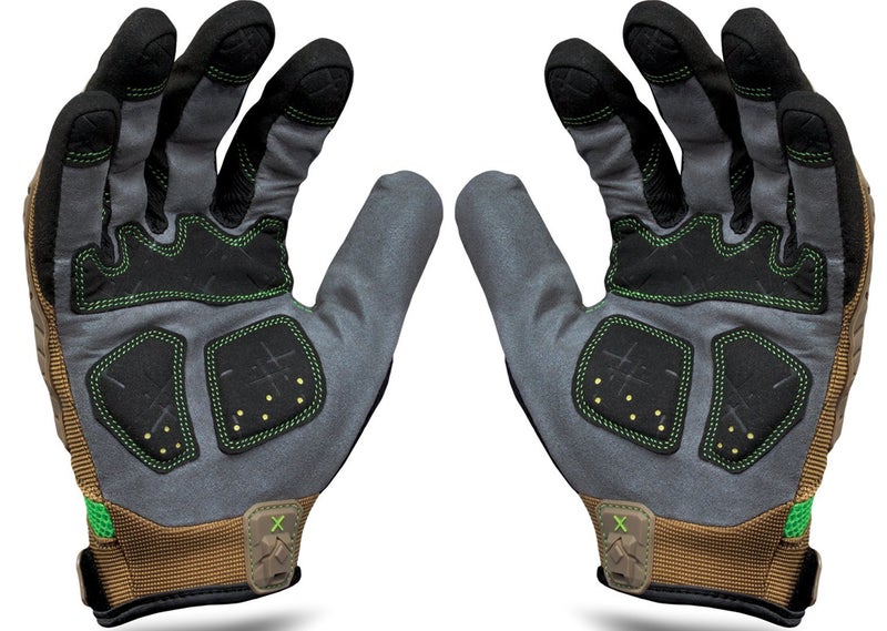Ironclad Exo Motor Impact Glove; Work Gloves  Tpr Impact Protection  (1 Pair)  Exo2-Pig-04-L Brown - Image 3