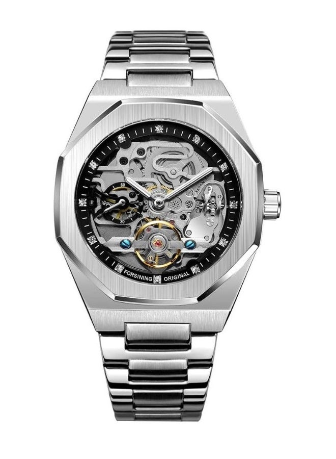 FORSINING Watches for Men Watch Stainless Steel Luxury Luminous Water Resistant Automatic Mechanical Wristwatc - Image 3