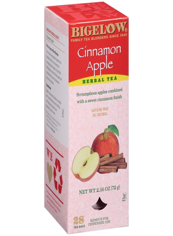 Bigelow Tea Bigelow Cinnamon Apple Herbal Tea Bags 28-Count Boxes (Pack of 6) Cinnamon Apple Hibiscus Flavored Herbal Tea Bags All Natural Non-GMO - Image 2