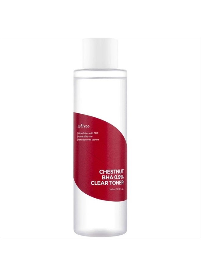 ISNTREE Chestnut BHA 0.9% Clear Toner 200ml - Image 1