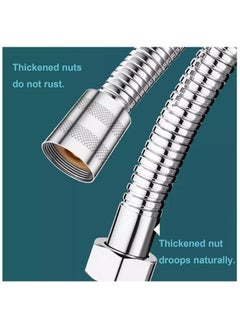 Duravel Duravel1.5M Shower Hose Stainless Steel Flexible Handheld Showerhead Replacement Hose  - Image 5