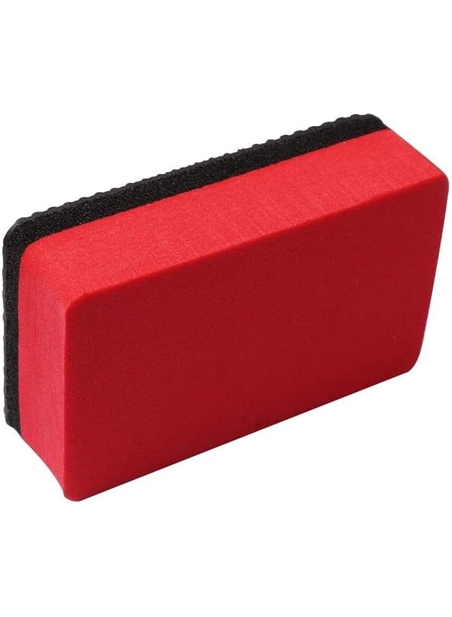 Excefore 2 Pack Magic Clay Sponge, 9 * 5.5 * 2.6 Cm Bar Car Pad Block Cleaning Eraser Wax Polish Pad Tool For Car And Home Use(Red And Black) Magic Clay Sponge Bar Car Pad Block Cleaning - Image 3