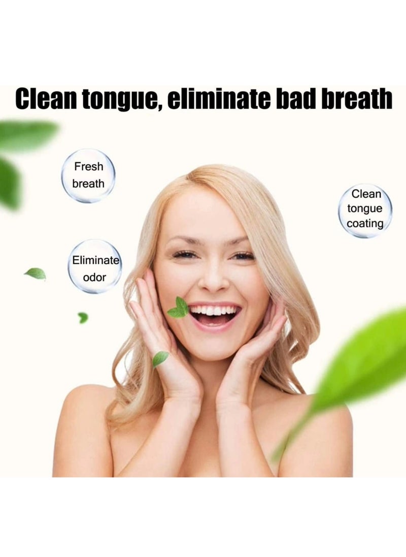 CleanWave - The Pure Effect Tongue Scraper & Cleaner – Fight Bad Breath & Improve Oral Hygiene (Blue). Tongue Brush, Tongue Scraper, Tongue Cleaner Helps Fight Bad Breath  - Image 4