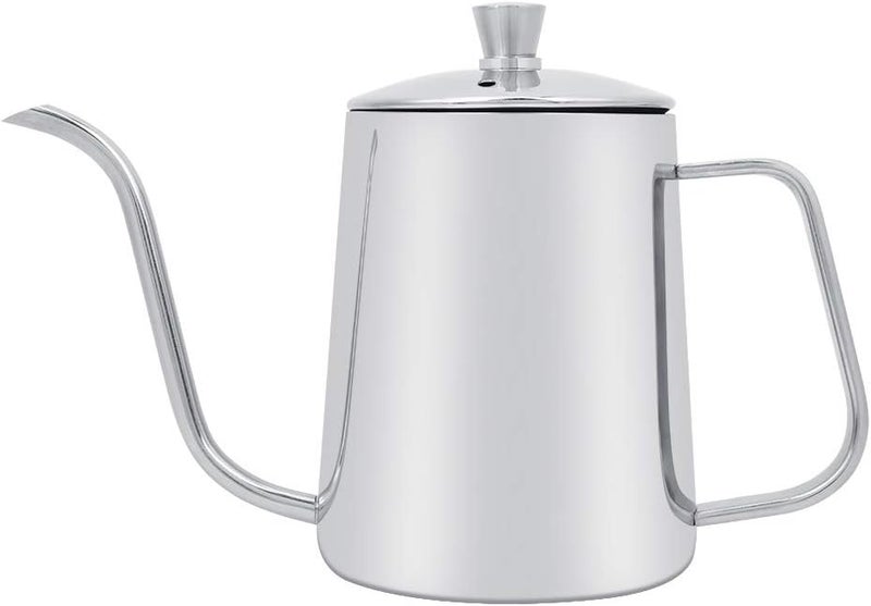Gooseneck Coffee Pot 550ml Stainless Steel Longspouse Coffee Maker, Suitable for Home Kitchens and Shops, Easy to pour Water, and Easy to - Image 5