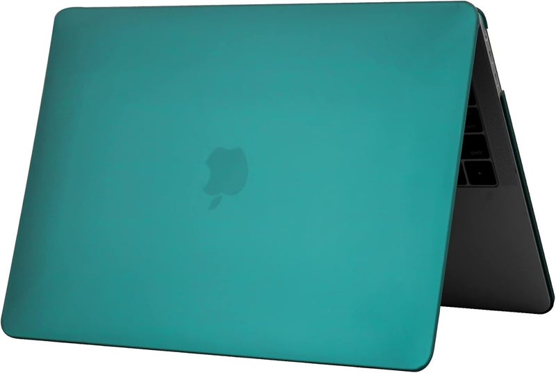 سيفن لاين متوافق مع حافظة MacBook Pro 13 بوصة 2023 2022 2021 2020 موديل M1/M2 A2338/A2251/A2289 حافظة صلبة غير لامعة للكمبيوتر المحمول مع غطاء لوحة مفاتيح (تخطيط المملكة المتحدة)، أزرق داكن - Image 4