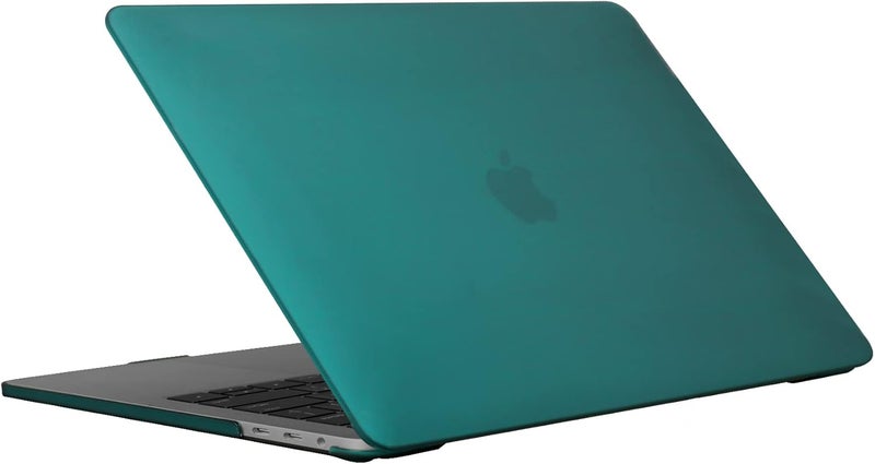 سيفن لاين متوافق مع حافظة MacBook Pro 13 بوصة 2023 2022 2021 2020 موديل M1/M2 A2338/A2251/A2289 حافظة صلبة غير لامعة للكمبيوتر المحمول مع غطاء لوحة مفاتيح (تخطيط المملكة المتحدة)، أزرق داكن - Image 3