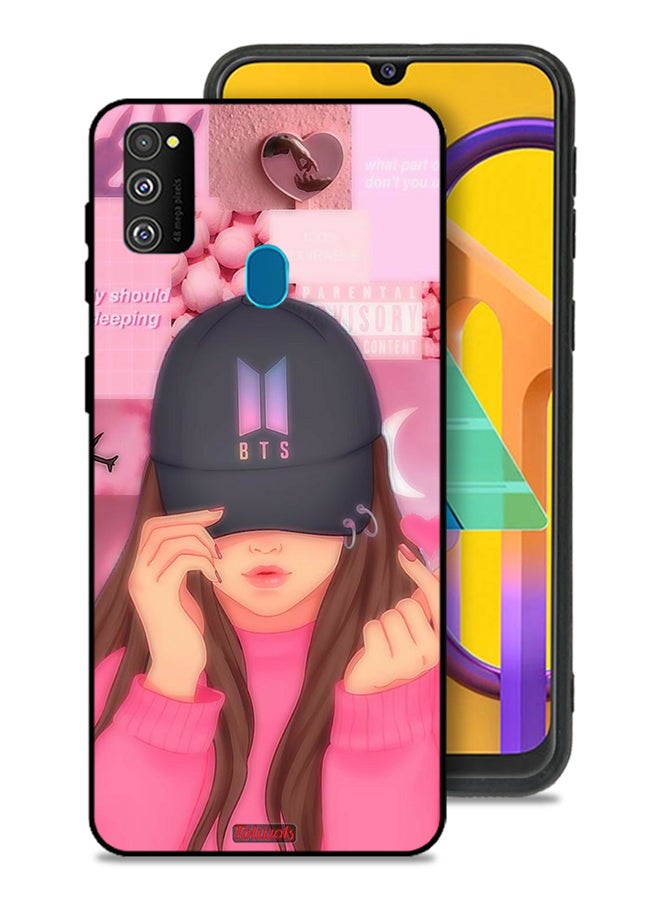 Tolwak Samsung Galaxy M30s Protective Case Cover Cap Girl Snap - Image 1