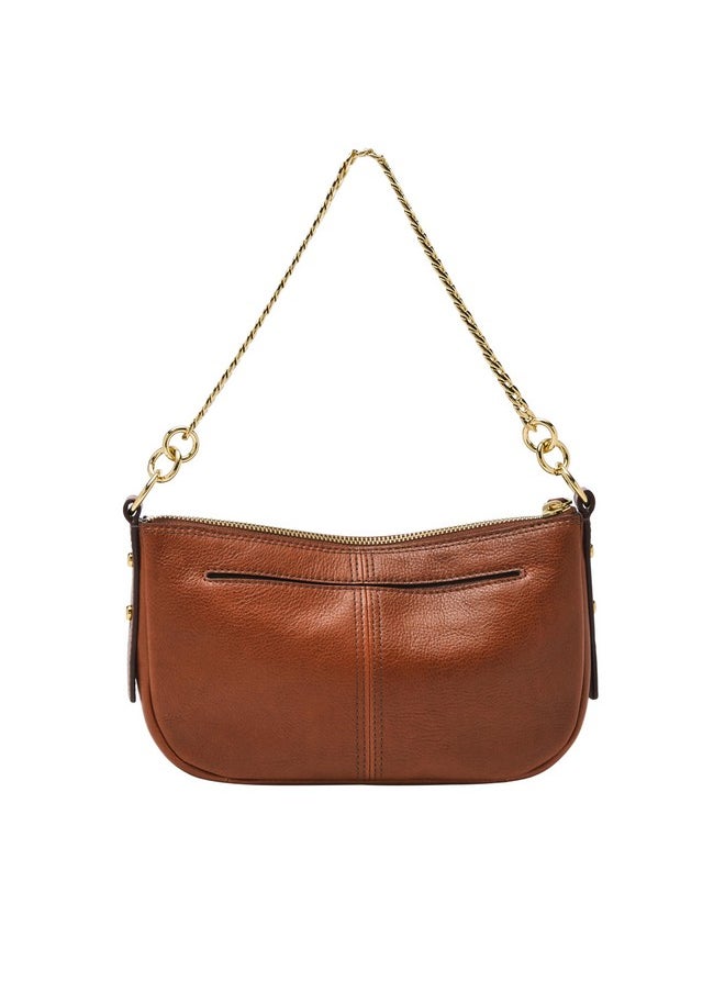 FOSSIL Fossil Women's Jolie Leather Small Shoulder Bag Purse Handbag, Brown (Model: ZB1877200)  - Image 2