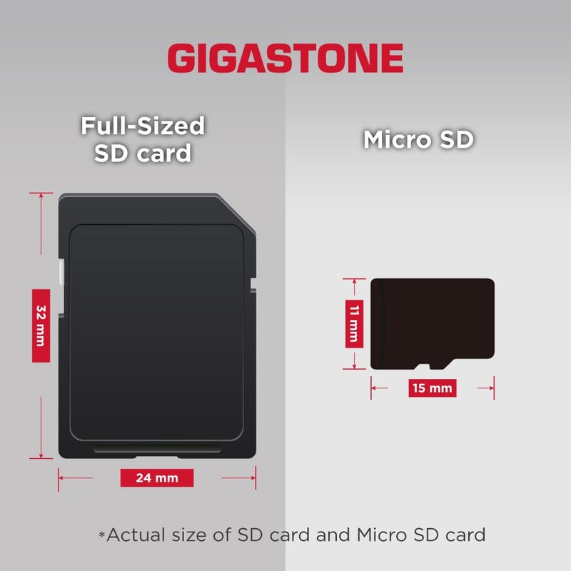 Gigastone Gigastone 8GB SDHC Memory Card, Pack of 2, High Speed for Reserving Photos, Videos, Music, Voice Files, Camcorder, Camera, Recorder, PC, Mac, Class 10 - Image 2