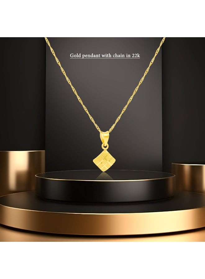 BAFLEH JEWELLERY Matching 21kt Gold Necklaces with Outfits - Image 4