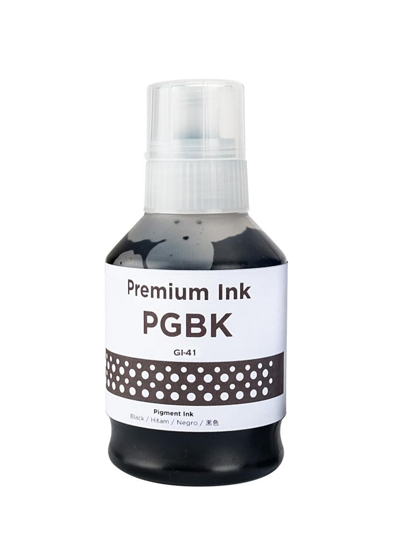 Terabyte Gi 41 ink set 4-Pack (PigmentBlack Cyan Magenta Yellow) GI 41 Compatible for PIXMA G1420/G2420/G2460/G3420/G3460  - Image 2