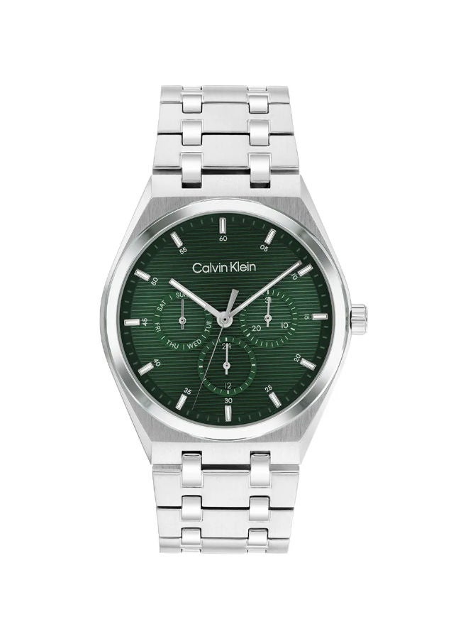 CALVIN KLEIN Stainless Steel Chronograph Wrist Watch 25200521 - Image 1