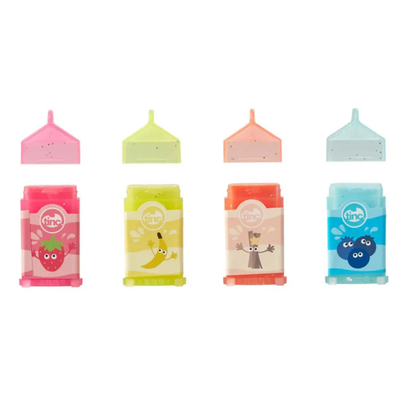 تينك Set Of 4 Mini Milk Scented Lip Balms