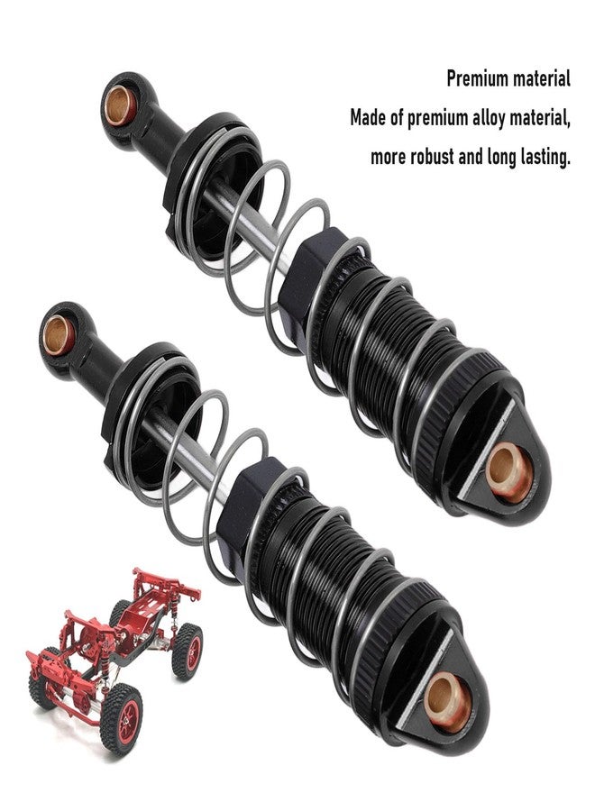 EVTSCAN RC Car Alloy Hydraulic Shock Absorber MN128 MN86 G500 1/12 Scale Remote Control Car Reducing Bumps Replacement Parts (Titanium) - Image 3
