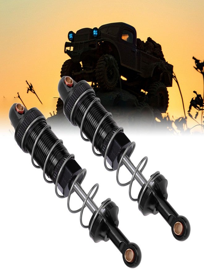 EVTSCAN RC Car Alloy Hydraulic Shock Absorber MN128 MN86 G500 1/12 Scale Remote Control Car Reducing Bumps Replacement Parts (Titanium) - Image 2