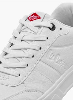 Lee Cooper Men's Logo Detail Lace-Up Ankle Sneakers  - Image 4